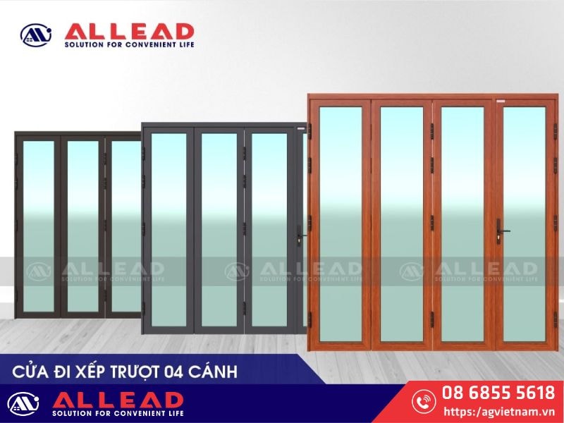 Cửa xếp trượt và những điều cần biết
